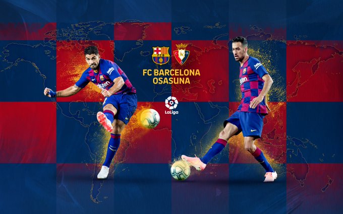 بث مباشر لـ مباراة برشلونة و أوساسونا 1