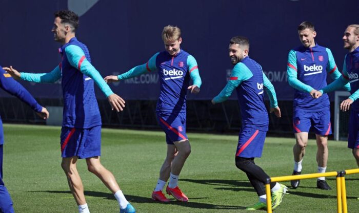 تدريب برشلونة