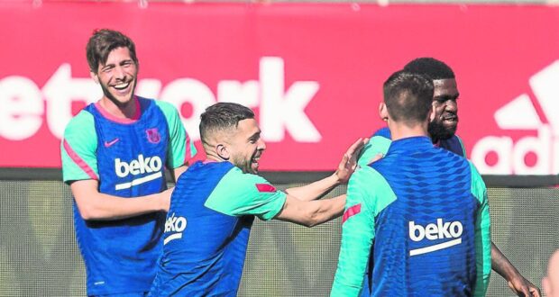 تدريب برشلونة