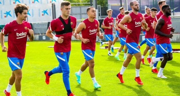 تدريب برشلونة
