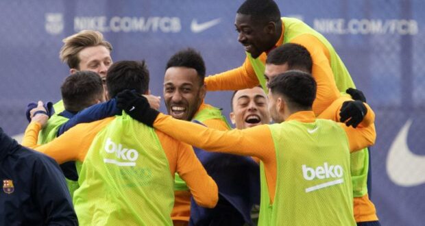 أوباميانغ و برشلونة