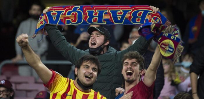 جماهير برشلونة