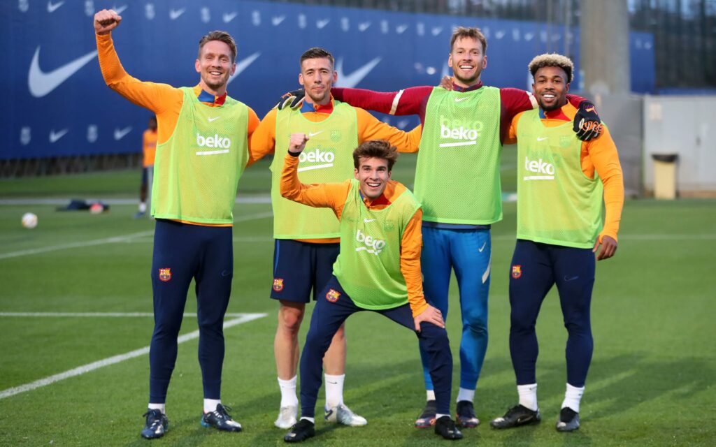 تدريب برشلونة
