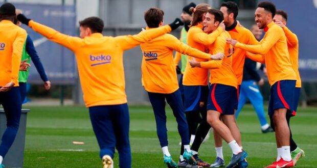 تدريب برشلونة
