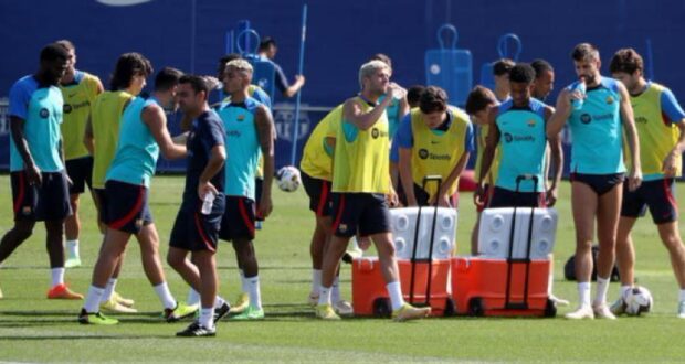 تدريب برشلونة