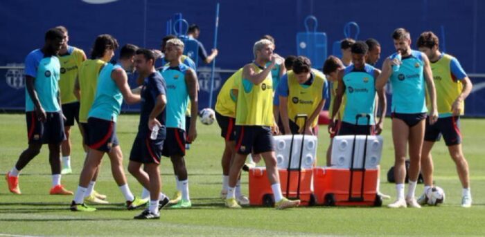 تدريب برشلونة