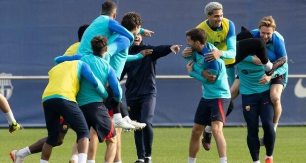 تدريبات برشلونة