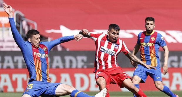 برشلونة يهزم أتليتيكو عندما يلعبون في وقت مبكر من بعد الظهر 1