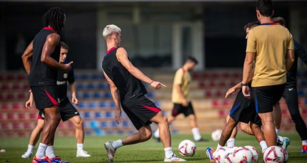 تدريب برشلونة