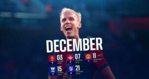 مباريات برشلونة في ديسمبر