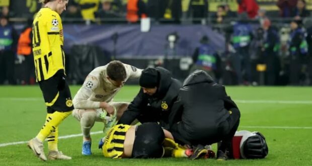 ضربة قوية تصدم دورتموند ضد برشلونة 1