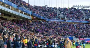 جماهير برشلونة في مونتجويك
