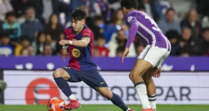 داني رودريغيز مهاجم شباب برشلونة