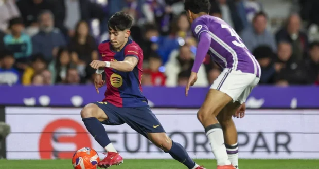 داني رودريغيز مهاجم شباب برشلونة