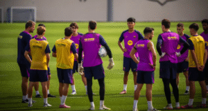 تدريبات برشلونة
