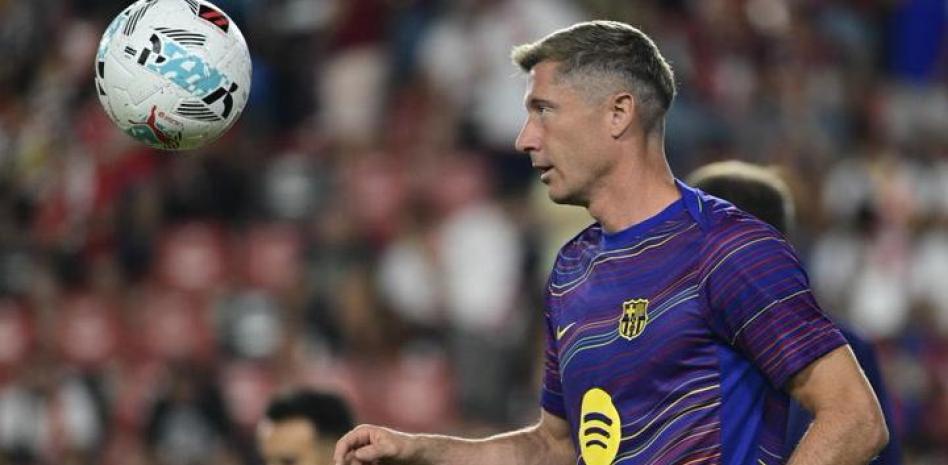 روبرت ليفاندوفسكي، قبل مباراة مع برشلونة