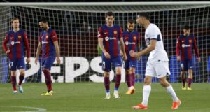 آخر مباراة بين برشلونة وباريس سان جيرمان أقيمت في برشلونة