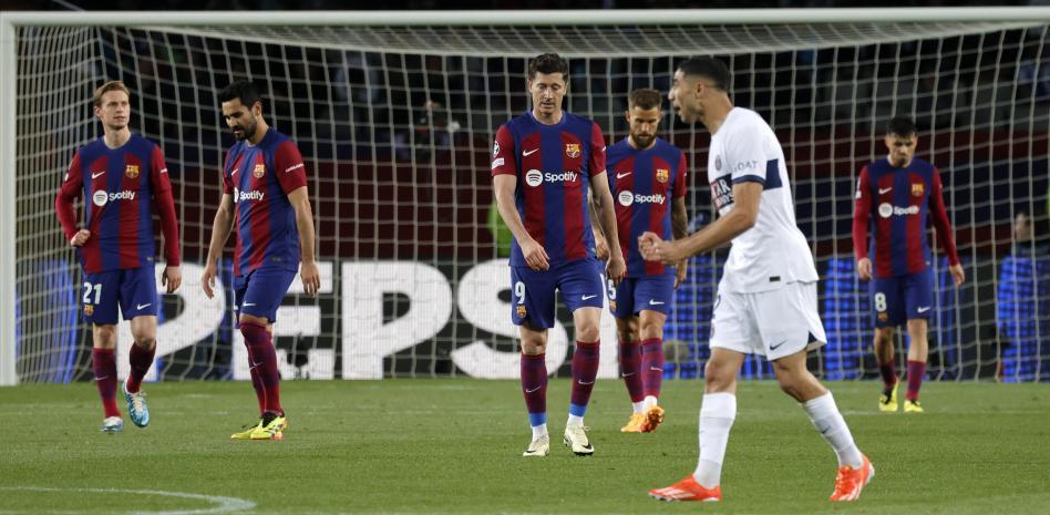 آخر مباراة بين برشلونة وباريس سان جيرمان أقيمت في برشلونة