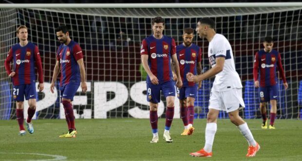 برشلونة ضد باريس سان جيرمان