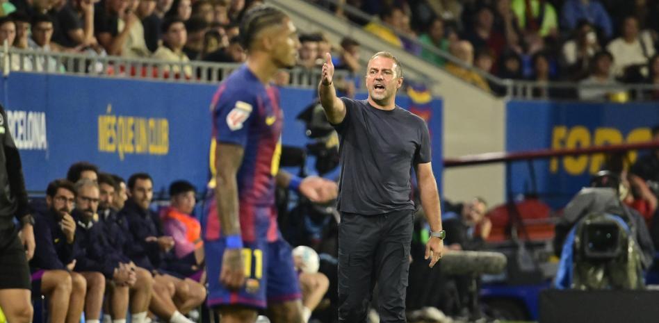 فليك في مباراة الليغا بين برشلونة وخيتافي