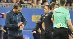 بوردالاس، خلال المباراة ضد نادي برشلونة