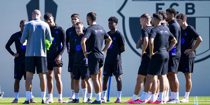 تدريبات برشلونة