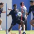 بابا كوروما. في المران قبل مباراة أوفييدو-برشلونة