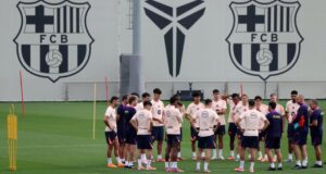 تدريبات برشلونة