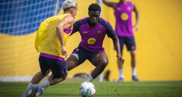 لاندري وجافي في فترة ما قبل الموسم