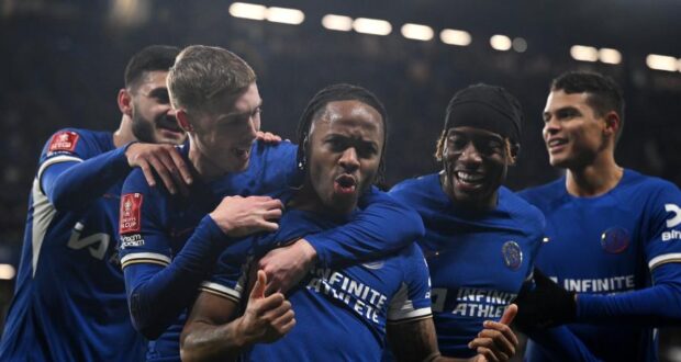 رحيم ستيرلينغ، في تشكيلة تشيلسي، لم يتم تسجيله هذا الموسم