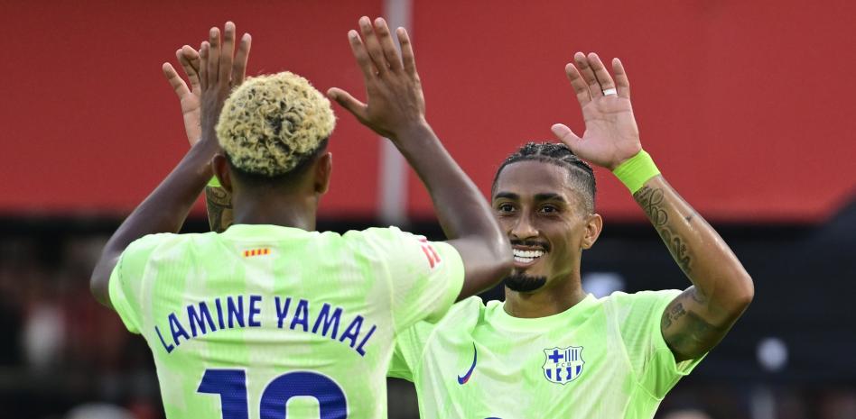 رافينيا و لامين يامال