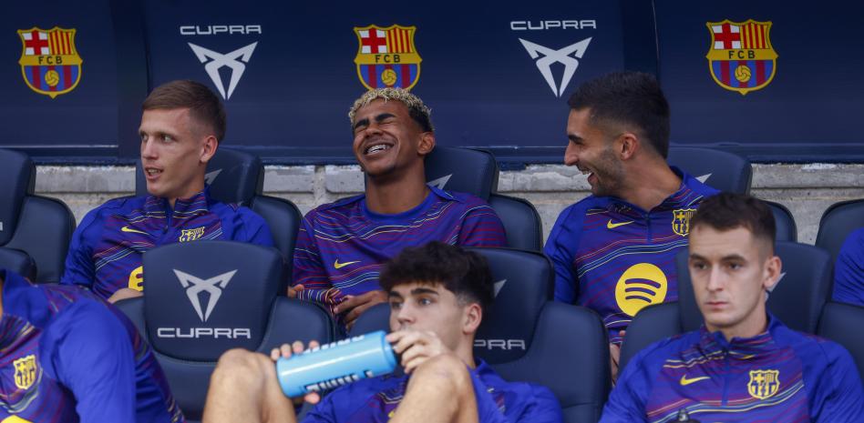 لامين وأولمو وفيران وكوبارسي، أربعة من الخمسة الذين اختارهم لويس دي لا فوينتي لإسبانيا