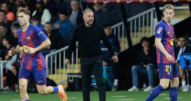 برشلونة – إلتشي. نقرة بين فيرمين ودي يونج