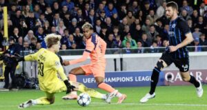 واختتم لامين يامال المباراة بتفوق بعد أن تفوق على أربعة منافسين وتعاون مع فيرمين الذي ساعده بضربة بكعب القدم.