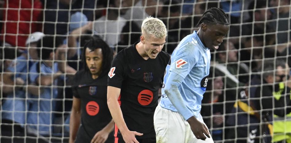 داني أولمو من مواجهة برشلونة ضد سيلتا فيغو