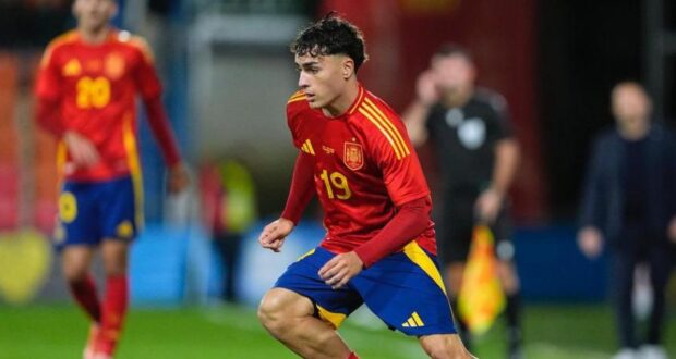 خاض يان فيرجيلي مباراته الأولى مع منتخب إسبانيا تحت 21 عامًا بتسجيله هدفين مذهلين.