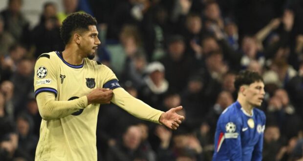 تم طرد أراوخو قبل نهاية الشوط الأول بقليل.