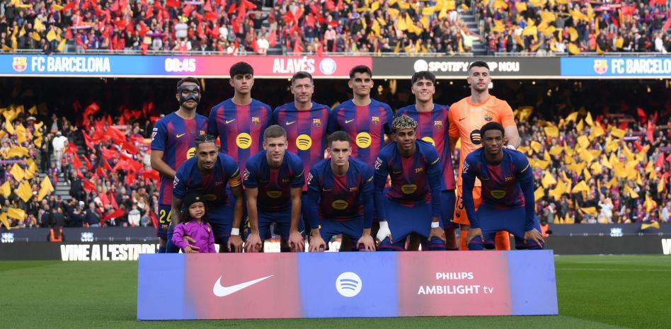 تشكيلة برشلونة