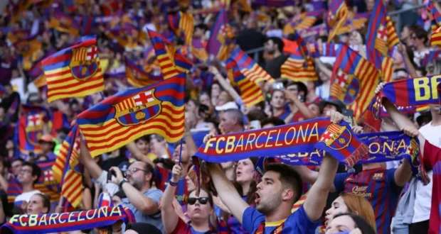 جماهير برشلونة