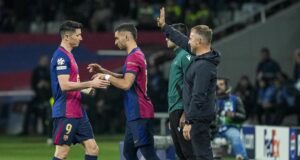 ليفاندوفسكي وفيران توريس، اثنان من خيارات برشلونة لمستقبل الرقم "9"