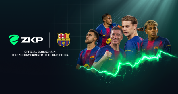 أعلن نادي برشلونة عن اتفاقه مع شركة ZKP
