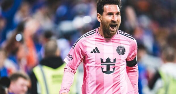 ميسي مهاجم إنتر ميامي الذي يرتبط معه بعقد حتى عام 2028