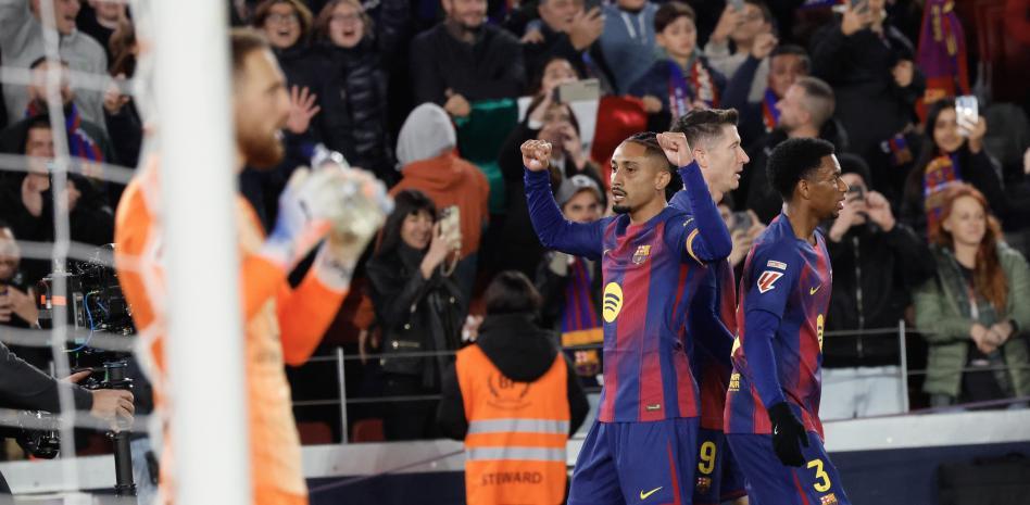 هدف رافينا في مرمى أتلتيكو