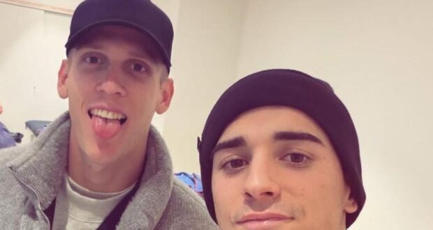 نشر غافي صورة على إنستغرام مع داني أولمو