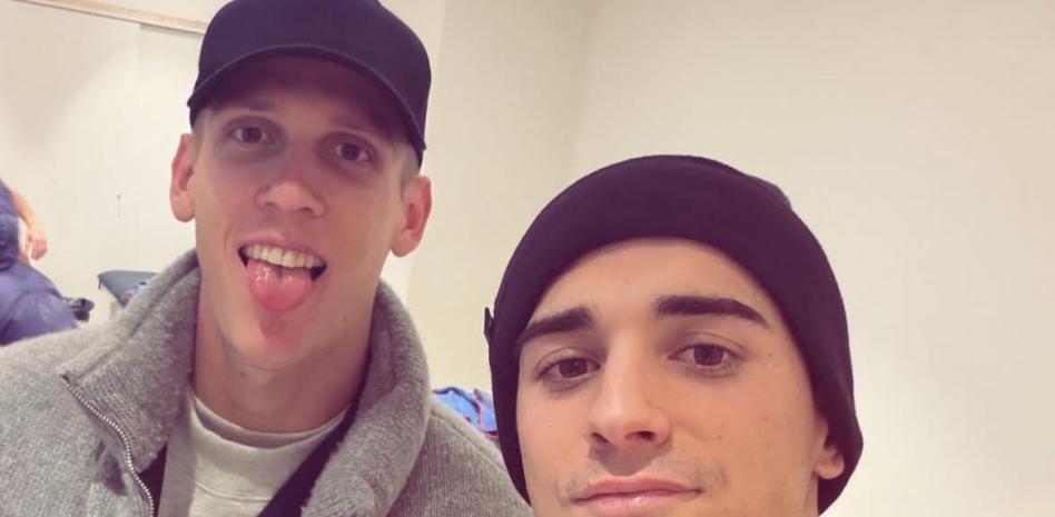 نشر غافي صورة على إنستغرام مع داني أولمو