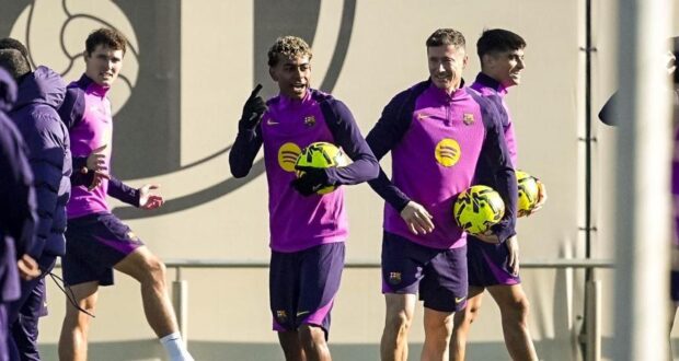 لامين يامال و ليفاندوفسكي