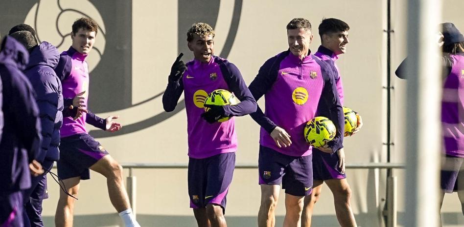 لامين يامال و ليفاندوفسكي