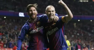 إنييستا و ليو ميسي