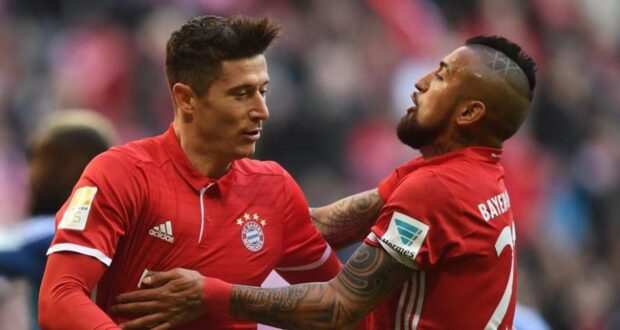 فيدال و ليفاندوفسكي