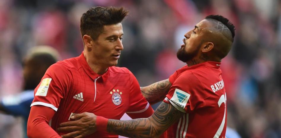 فيدال و ليفاندوفسكي